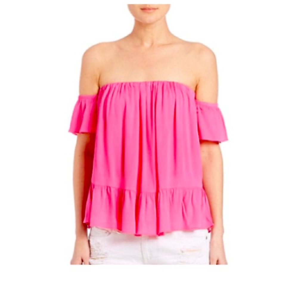 MISA Los Angelos Anais Off Shoulder Top - Picture 3 of 9